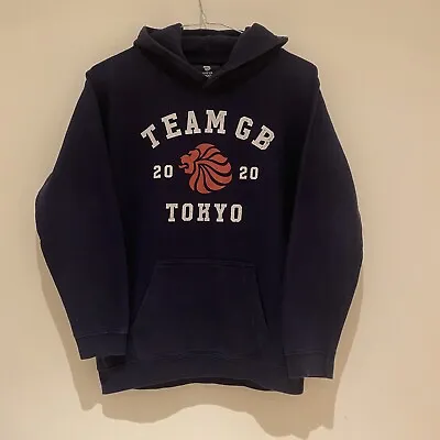 Buy Team GB 2020 TOKYO Olympic Logo Hoodie Kids | 12-13 Years | Navy • 3.50£