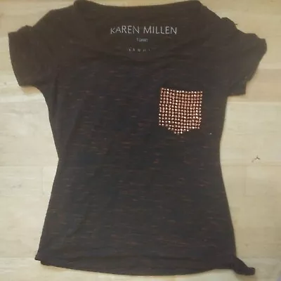 Buy Karen Millen T-shirt Size 6 • 7.14£