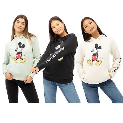 Buy Disney Womens Hoodie Mickey Mouse One & Only S-XL Official • 24.99£