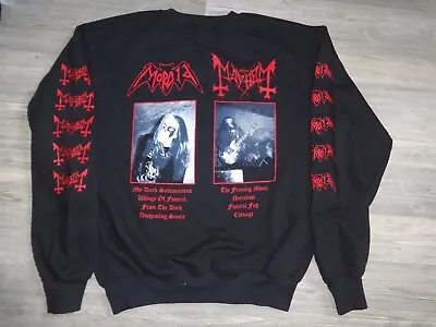 Buy Morbid Mayhem Sweatshirt Black Metal Norway Legend Dead Dissection Ulver Horna • 56.63£
