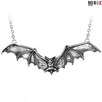 Buy Gothic Bat Necklace Alchemy England Creature Dark Vampire Alternative Jewellery • 22.50£