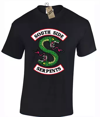 Buy Southside Serpents Mens T Shirt Riverdale Gang Jughead Jones Cool Tv Top • 12.99£