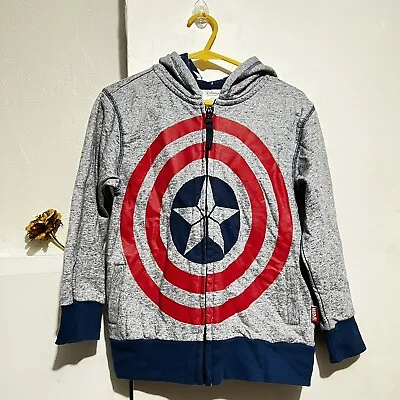 Buy Disney Store Marvel Captain America Avengers Kids Jacket Size 5-6 Pre-owned • 9.65£