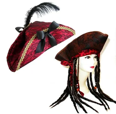 Buy Pick And Choose Pirate Deluxe Hat Fancy Dress Costume Captain Jack Halloween UK • 9.99£