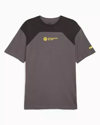 Buy  Borussia Dortmund 09 Puma Casual T-Shirt Ftbl Culture 2023 24 Cotton  • 17.48£