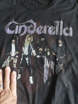 Buy CINDERELLA NIGHT SONGS SHIRT ROCK Glam Heavy Metal BAND Britny Fox Bon Jovi Ratt • 25.11£