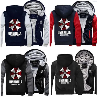 Buy Resident Evil Umbrella Sweatshirt Hoodie Thicken Jacket Coat With Size M-5XL • 47.59£