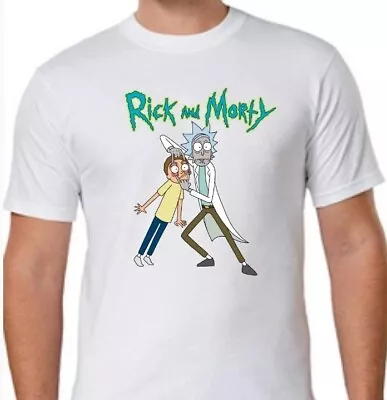Buy ( RICK & MORTY ) - T Shirts (men's & Boys) By Steve. • 7.75£