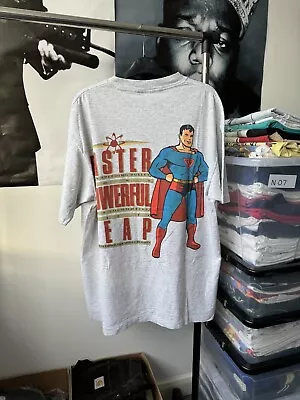 Buy Vintage 90s DC Comics Superman Retro Graphic Giant Tag T-shirt Size XL.  • 39.99£