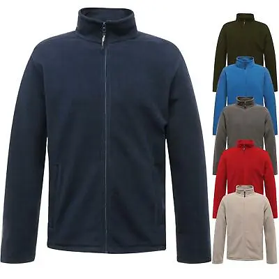Buy Regatta Mens Micro Full Zip Lightweight Fleece Anti Pill Jacket Shockcord Hem • 8.99£