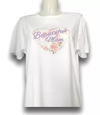 Buy Womens T-Shirt. Beautiful Mum. T- Shirts For Mum For Birthdays Or Christmas Gift • 12.49£