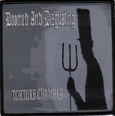 Buy Doomed & Disgusting Torture Chamber Patch Officl Metal Merch Sadistik Exekution • 5.62£
