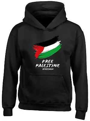 Buy Free Palestine Kids Hoodie Freedom Boys Girls Gift Top • 13.99£