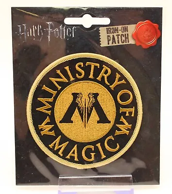 Buy ATA-BOY Harry Potter Ministry Of Magic Full Color Iron On Patch Embroidered New • 2.41£