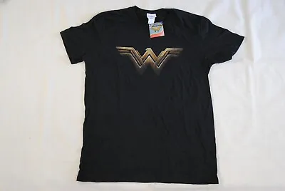 Buy Wonder Woman Movie Logo T Shirt New Official Film Superhero Dc Comics • 7.99£