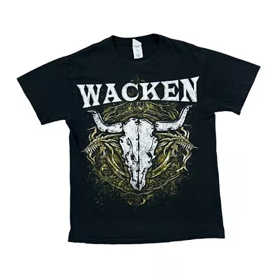 Buy WACKEN OPEN AIR Heavy Metal Hard Rock Music Band Festival Graphic T-Shirt Medium • 15£