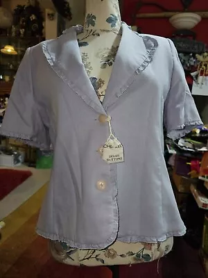 Buy Gorgeous Chianti Short Sleeve Lilac Jacket Size 16 MOTB Wedding Races  • 12£