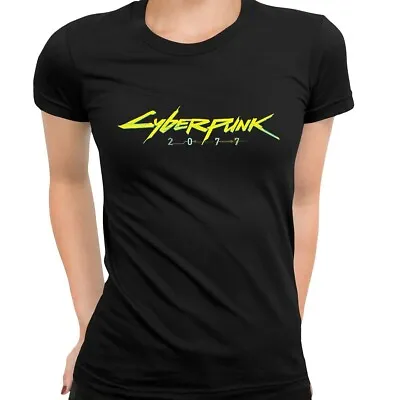 Buy Cyberpunk 2077 - Logo Black Woman T-Shirt - S • 22.79£