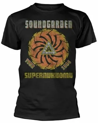 Buy Official Soundgarden Superunknown Tour Mens Black T Shirt Soundgarden Tour Tee • 16.95£