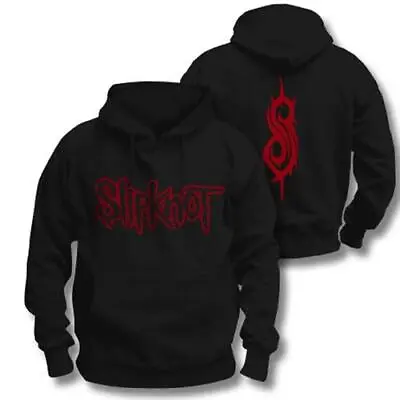 Buy Slipknot Official Unisex Pullover Hoodie: Logo   - Black Cotton • 26.50£