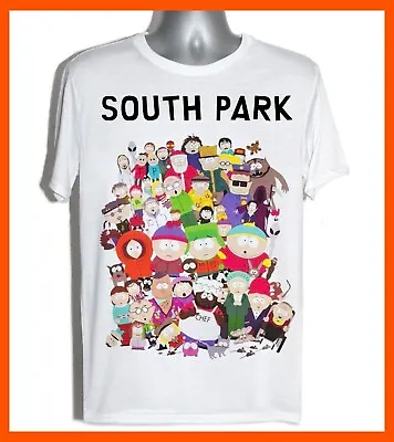 Buy South Park T-shirt.  HD Print. Stan, Kyle, Kenny, Eric Cartman And The Gang. • 15.95£