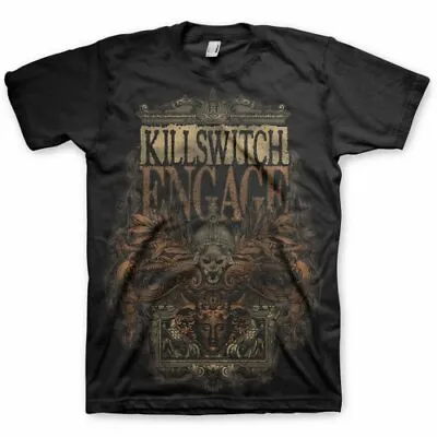 Buy KILLSWITCH ENGAGE  Unisex T- Shirt -  Army  - Black  Cotton  • 16.99£
