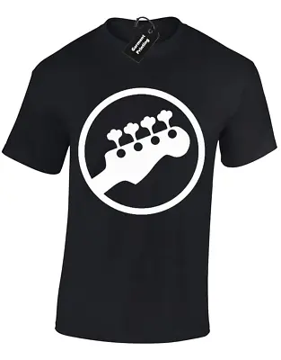 Buy Bass Headstock Guitar Mens T Shirt Guitarist Gibson Player Gift Musician S - 5xl • 7.99£