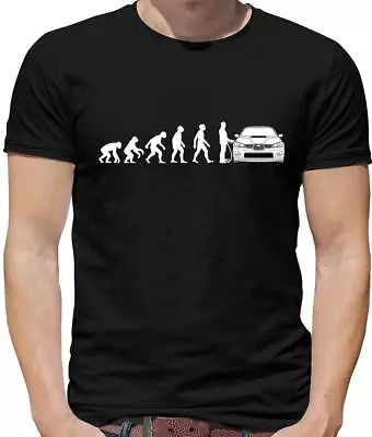 Buy Evolution Of Man Impreza Driver Mens T-Shirt - Car Owner - Scooby - Subies • 13.95£