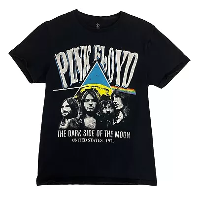 Buy Pink Floyd T-Shirt The Dark Side Of The Moon Black S Cotton Rock Band Music • 15.99£