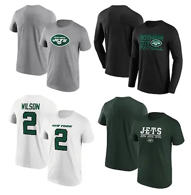 Buy New York Jets T-Shirt Men's NFL American Football Fanatics Top - New • 14.99£