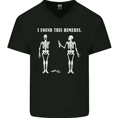 Buy I Found This Humerus Funny Slogan Humorous Mens V-Neck Cotton T-Shirt • 11.99£