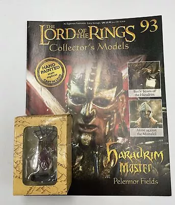 Buy Eaglemoss Lord Of The Rings Lead Figure & Magazine #93 Haradrim Master • 12.99£