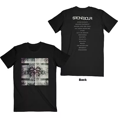 Buy STONE SOUR Official  Unisex T- Shirt - Audio Secrecy Square - Black  Cotton • 17.99£