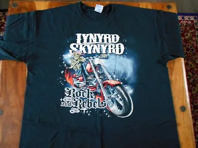 Buy LYNYRD SKYNYRD 2010  WORLD  TOUR   T- SHIRT SIZE XL 46 INCH , Rock .METAL • 14.99£