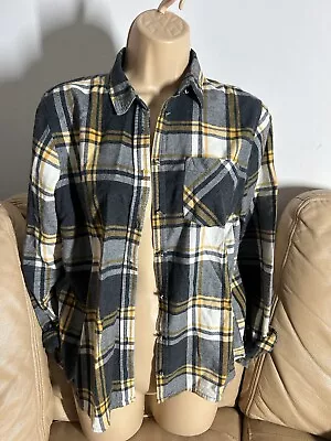 Buy New Look Ladies Girls Checked Shirt Size 6 • 2.99£