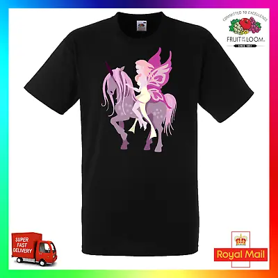 Buy Unicorn Fairy TShirt T-Shirt Tee Cute Pegasus Fantasy Fleek On Point Unisex Cool • 14.99£