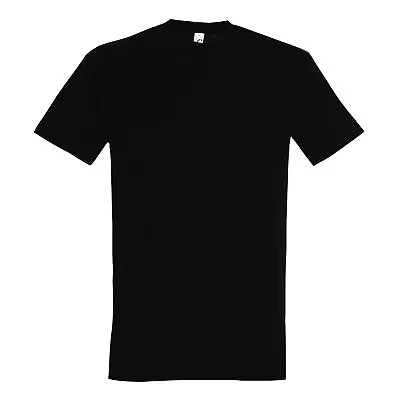 Buy SOLS Mens Imperial Heavyweight Short Sleeve Plain Colour T-Shirt PC290 • 9.21£
