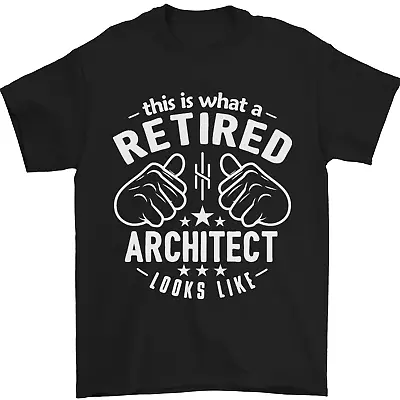Buy This Is What A Retired Architect Looks Like Mens T-Shirt 100% Cotton • 8.49£