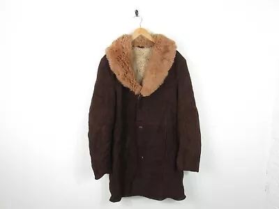 Buy Vintage Real SHEEPSKIN SHEARLING COAT Winter Jacket Womens Size 38  Chest • 20.99£