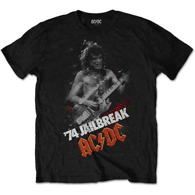 Buy ACDC Jailbreak Angus Young Bon Scott Rock Official Tee T-Shirt Mens Unisex • 15.99£