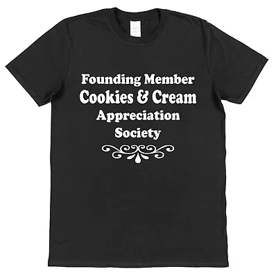 Buy Cookies & Cream Appreciation Society T-Shirt Gift For Food Lover  Ice Cream • 15.95£