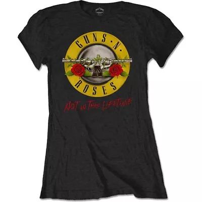 Buy Ladies Guns N' Roses Not In This Lifetime Tour Official Tee T-Shirt Womens • 17.13£