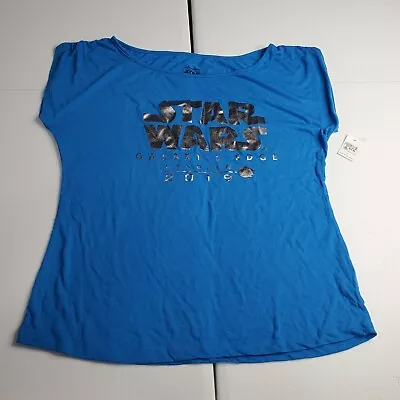Buy Disney Parks Womens Star Wars Galaxy’s Edge Landing 2019 Shirt Size Medium M NEW • 12.30£