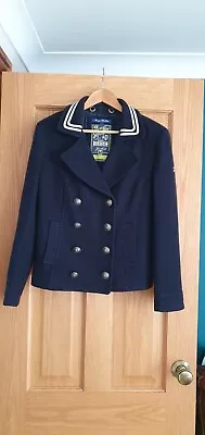 Buy Ladies Superdry Navy Avenger  Superdry Classic Jacket Size M • 28£