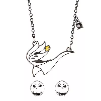 Buy Disney The Nightmare Before Christmas Womens Costume Necklace And Earrings Set - • 9.49£