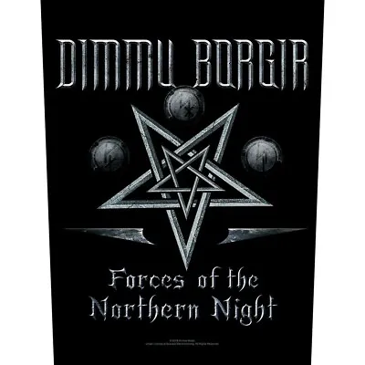Buy DIMMU BORGIR Back Patch: FORCES OF THE NORTHERN NIGHT: Official Licenced Merch • 8.95£