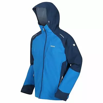 Buy Regatta Mens Highton Pro Jacket With Hood Torch Waterproof Recycled Fabric • 40.68£