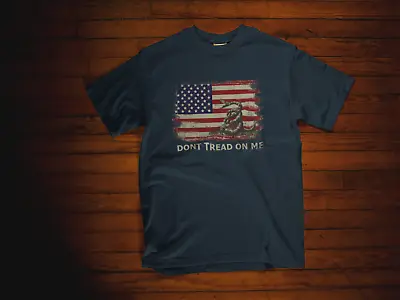 Buy Dont Tread On Me Shirt - Gadsden Flag Tee - Chris Pratt T-Shirt • 24.11£