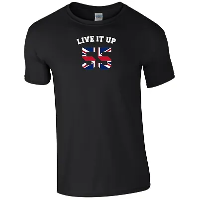 Buy Live It Up 55 T Shirt Rangers Football Celebrations Fans Xmas Gift Kids Tee Top • 7.99£