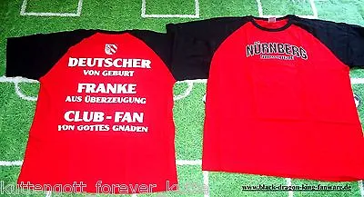 Buy Nuremberg  FRANK BY BIRTH  T-Shirt Size XL Ultra RED Fan 100% Cotton • 12.54£